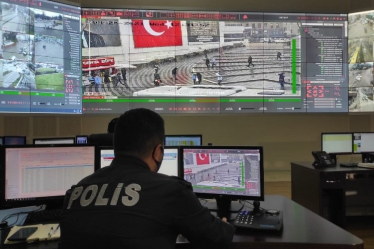 Bursa'da kurallara uymayanlar MOBESE kameraları tarafından tespit ediliyor