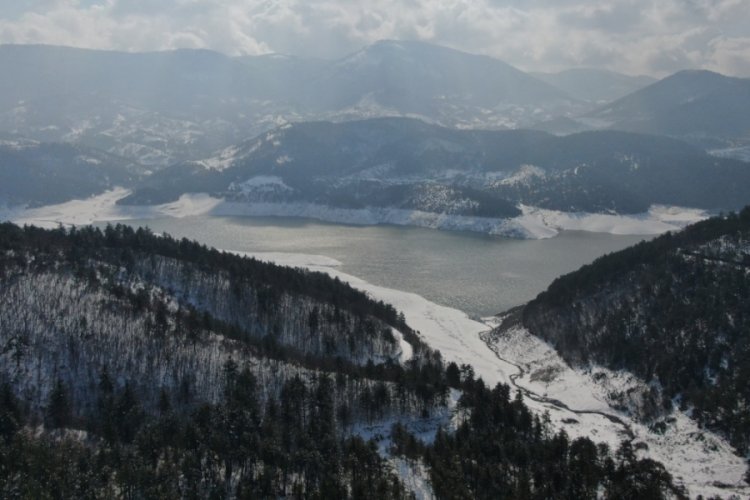 Bursa'da eriyen kar suları sevindirdi, 2 günde baraj seviyesi yüzde 15 arttı