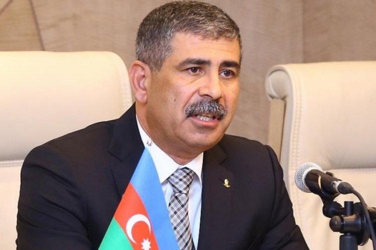 Azerbaycan Savunma Bakanı Hasanov'dan Türkiye'ye taziye mesajı