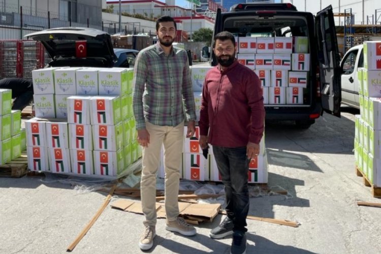 Kuveyt ve Bahreynli iş insanlarından Bursalılara 10 bin kolilik yardım