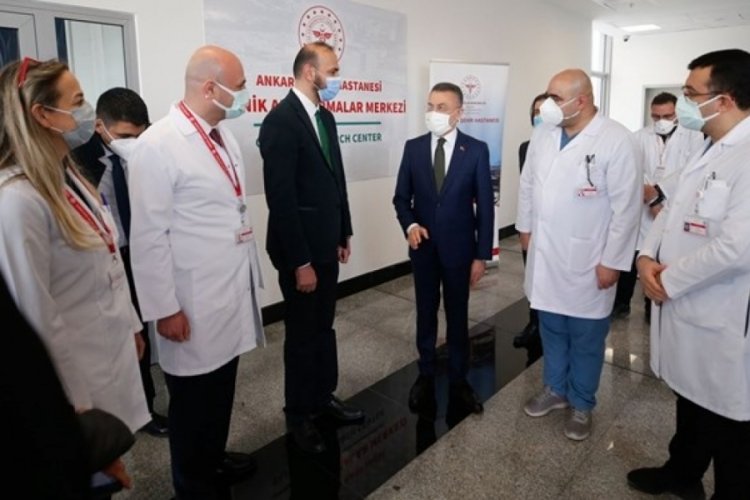 Fuat Oktay'dan yerli aşı i&ccedil;in g&ouml;n&uuml;ll&uuml;l&uuml;k &ccedil;ağrısı