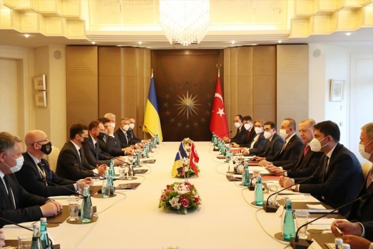 T&uuml;rkiye-Ukrayna heyetler arası g&ouml;r&uuml;şmesi başladı