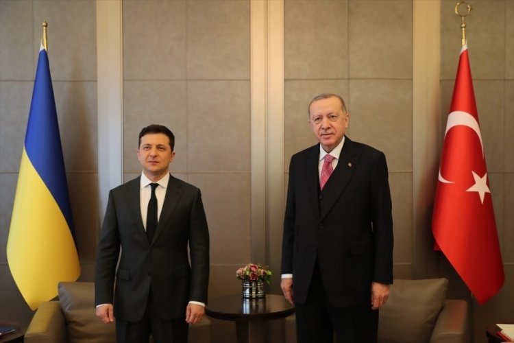 Cumhurbaşkanı Erdoğan ve Zelenskiy'den ortak toplantı