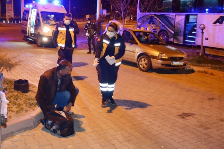 Bursa'dan kalkan otobüste korona alarmı: Yolcular tepki gösterdi