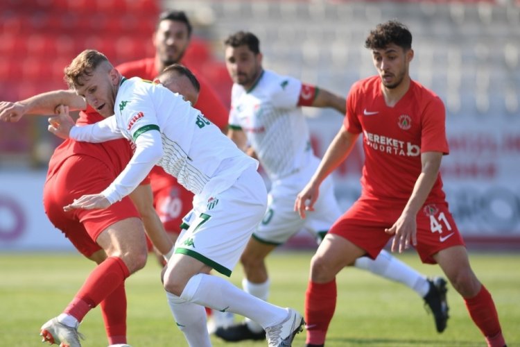 Bursaspor'da dikkat &ccedil;eken istatistik