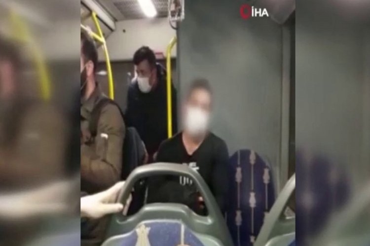 Metrobüste genç kadına taciz iddiası