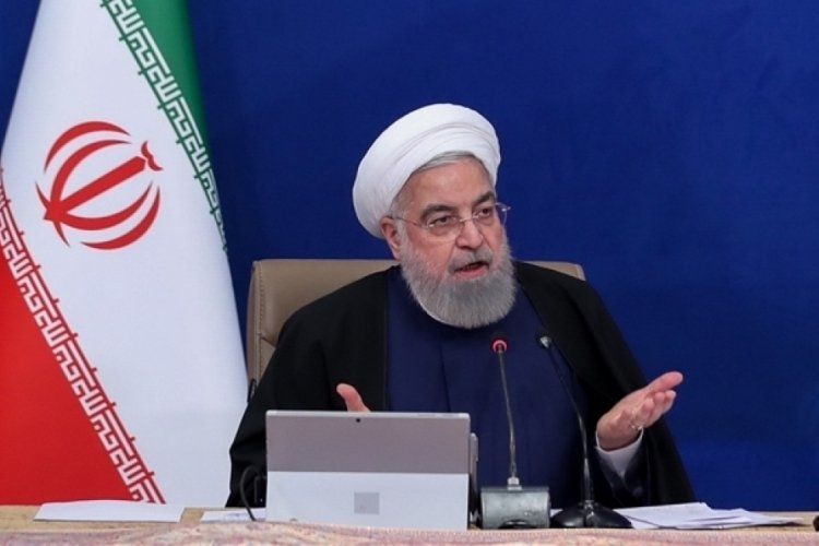 İran Cumhurbaşkanı Ruhani, Katar Emiri ile g&ouml;r&uuml;şt&uuml;