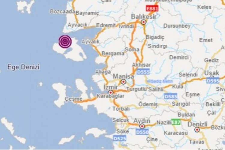 Ege beşik gibi Peş peşe iki deprem...