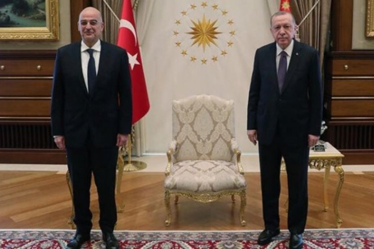 Cumhurbaşkanı Erdoğan, Dendias'ı kabul etti