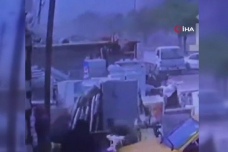 Bağdat'taki bomba y&uuml;kl&uuml; aracın patlama anına ait g&ouml;r&uuml;nt&uuml;ler ortaya &ccedil;ıktı