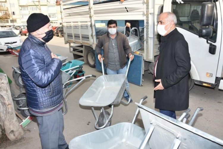 Bursa Yenişehir'de b&uuml;t&uuml;n alışverişler il&ccedil;e esnafından yapılıyor