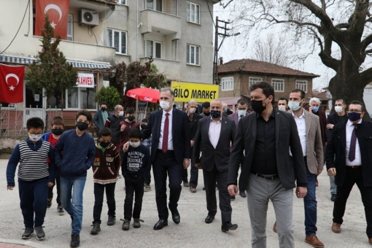 Bursa İneg&ouml;l Alibeyk&ouml;y yeni meydanına kavuştu