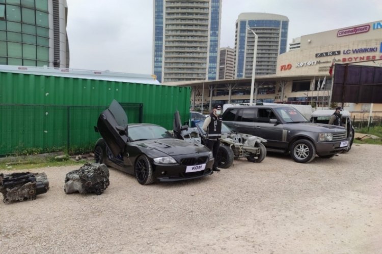 Bursa'da yurt dışından kaçak getirilen piyasa değeri 3 milyon lira olan araç parçaları ele geçirildi
