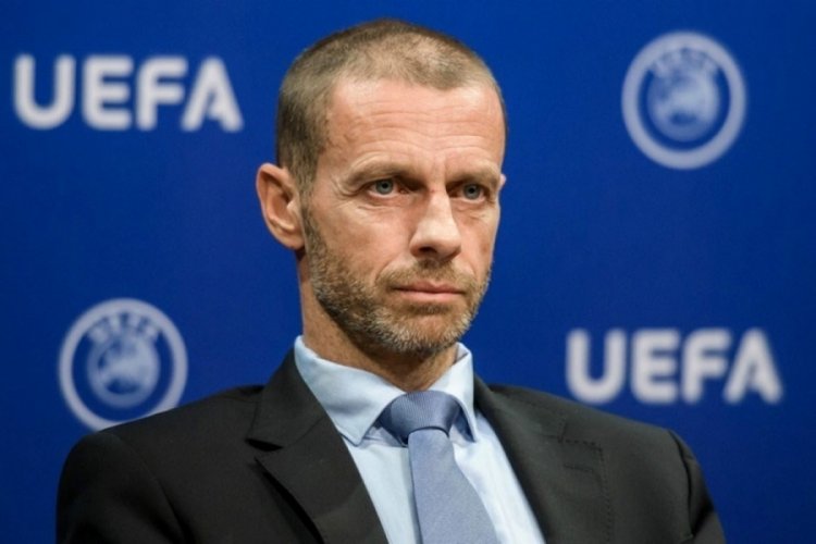 UEFA Başkanı Ceferin'den &ccedil;ok sert a&ccedil;ıklamalar!
