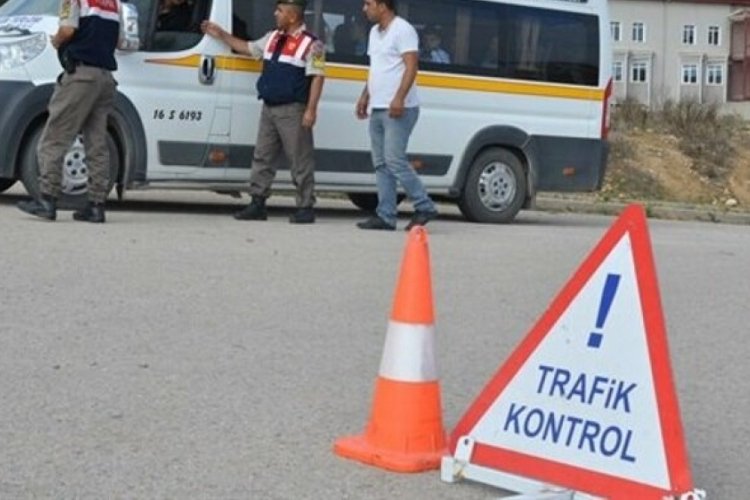 Bursa İneg&ouml;l'de jandarma denetimlerinde 58 kişi hakkında cezai işlem uygulandı