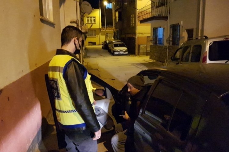 Bursa'da kısıtlamada ikinci kez alkollü yakalandı