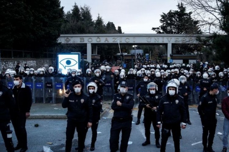 Boğazi&ccedil;i &Uuml;niversitesi'ndeki olaylarla ilgili 97 kişi hakkında dava
