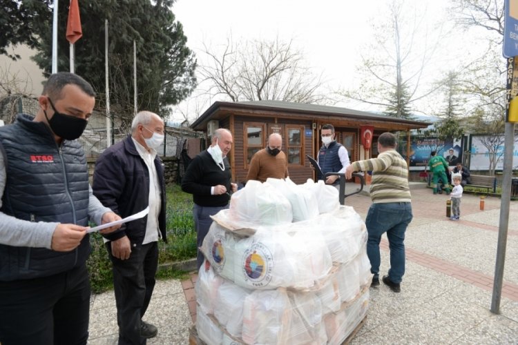 Bursa Ticaret ve Sanayi Odası ihtiya&ccedil; sahiplerini yalnız bırakmadı