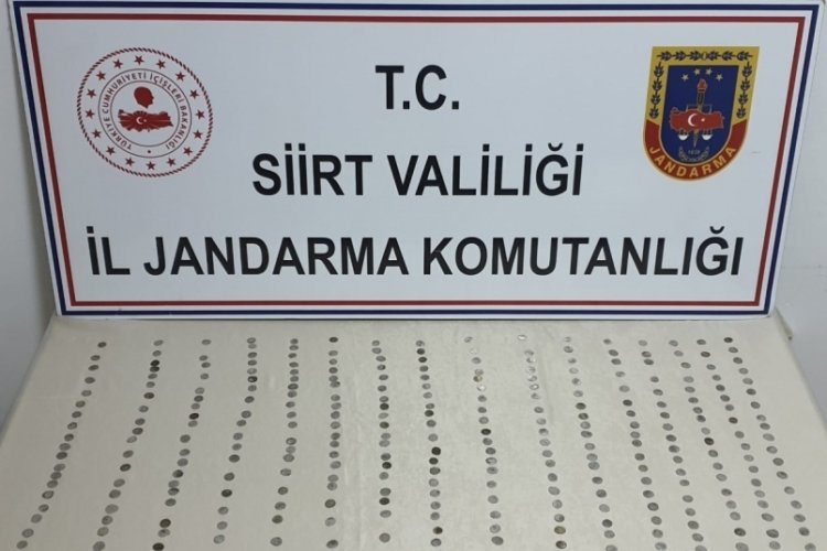 Roma d&ouml;nemine ait 321 g&uuml;m&uuml;ş sikke ele ge&ccedil;irildi