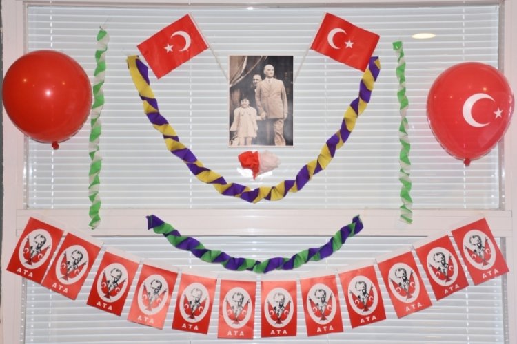 Bursa Gemlik'te &ccedil;ocukların 23 Nisan hediyeleri hazır