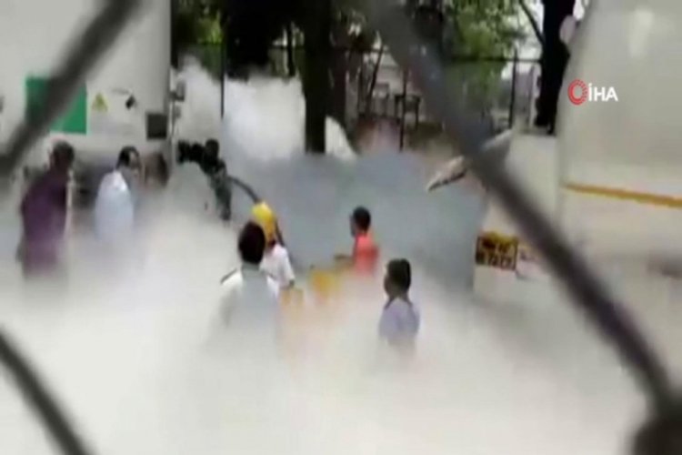 Hindistan'da hastanede oksijen faciası: 22 &ouml;l&uuml;