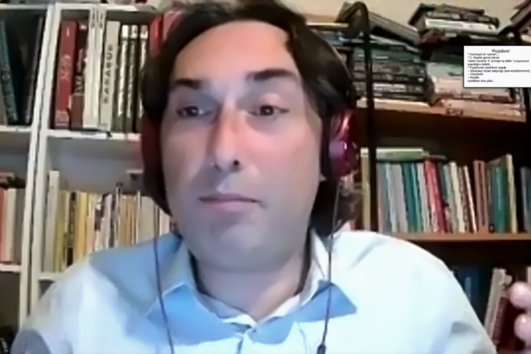 Bursa A&ccedil;ık Kapı Toplantıları Felsefe S&ouml;yleşileri'nin konuğu Do&ccedil;. Dr. Mustafa Berkay Aydın oldu