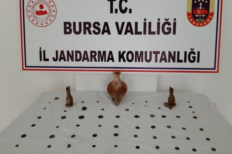 Bursa'da Roma ve Bizans d&ouml;nemine ait tarihi eserler ele ge&ccedil;irildi