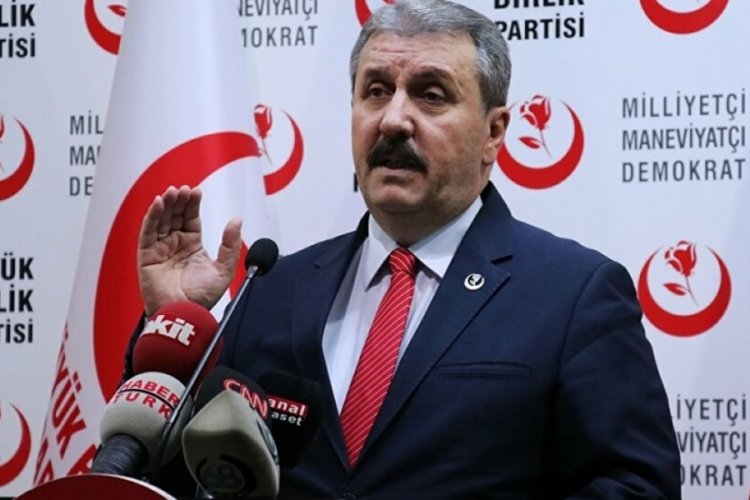 Mustafa Destici: T&uuml;rk milletinin tarihin hi&ccedil;bir d&ouml;neminde K&uuml;rt sorunu olmamıştır