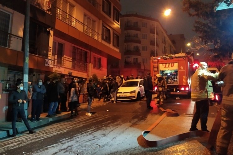 Gece saatlerinde yangın paniği! Tahliye edildiler