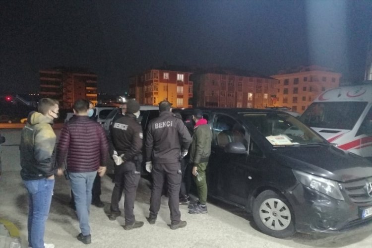 Tekirdağ'da 25 düzensiz göçmen yakalandı