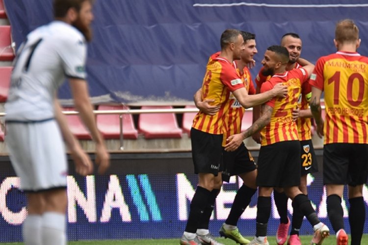 Kayserispor-Denizlispor maçında 9 gol çıktı