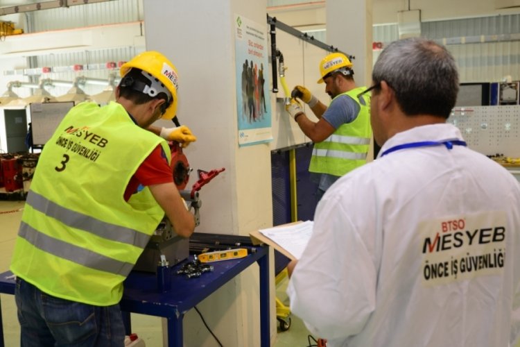 BTSO MESYEB nitelikli insan kaynağına g&uuml;&ccedil; katıyor