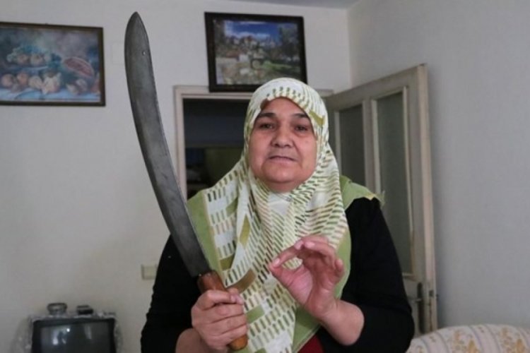 Anneye zırhlı tehdit: Ev giderse seni kıyma yaparım