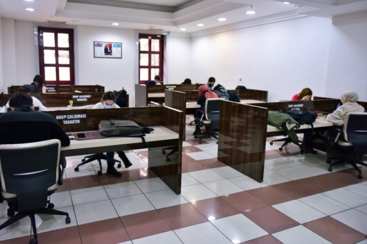 Bursa Yıldırım, okuma salonlarıyla donatılıyor