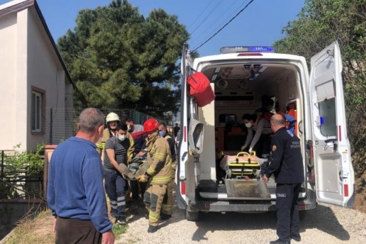 Bursa'da traktör kazası