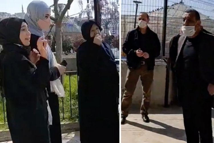 İstanbul'da bir kadını 'camide namaz kılamazsın' diyerek camiye sokmadı!