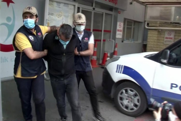 Otogarda 5 kilo patlayıcı ile yakalanan şüpheliler sağlık kontrolünden geçirildi
