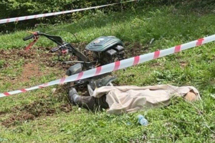 Bursa'da tarlasında &ouml;l&uuml; bulundu