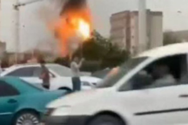 Tacikistan'da akaryakıt istasyonunda patlama