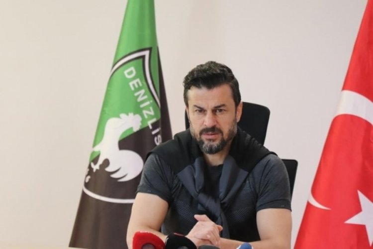 Denizlispor Teknik Direkt&ouml;r&uuml; Tandoğan: Herkesten daha &ccedil;ok &uuml;zg&uuml;n&uuml;m