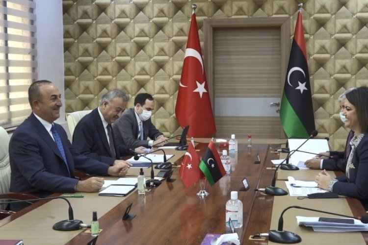 Türk heyeti Libya'da