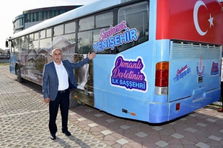 Bursa Yenişehir'deki bu otobüs vatandaşlara ücretsiz hizmet verecek