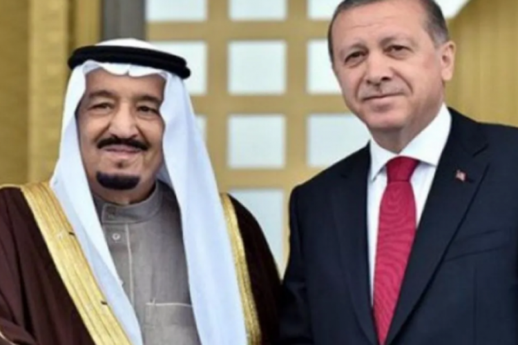 Cumhurbaşkanı Erdoğan Kral Selman ile görüştü