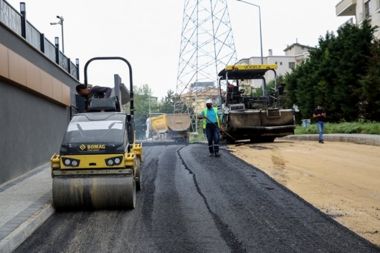 Bursa Nilüfer'de konforlu ulaşım için asfalt seferberliği