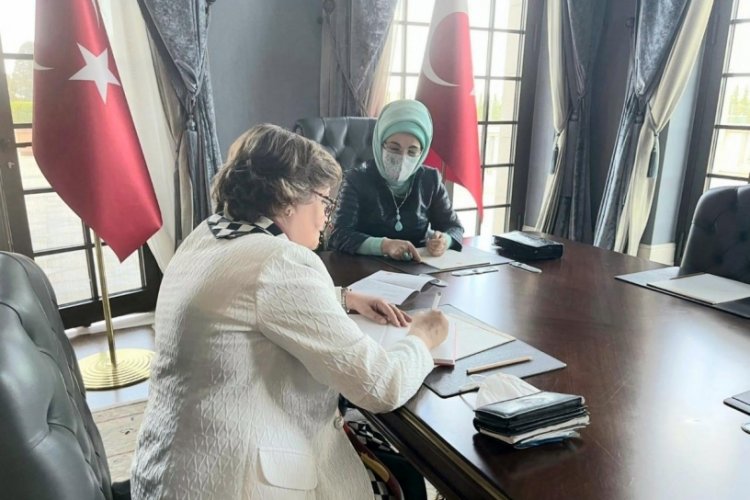 Emine Erdoğan'dan gıda bankacılığının yaygınlaştırılmasına destek