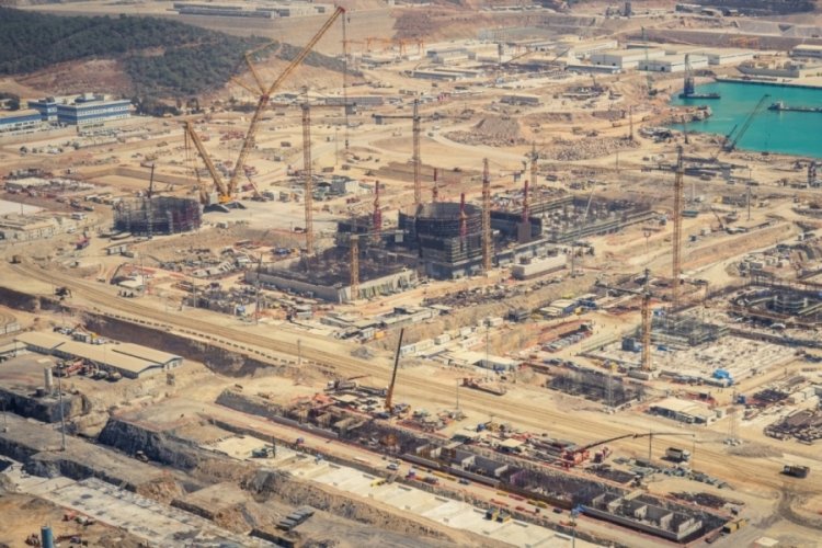 Akkuyu NGS sahasında &ccedil;alışmalar hızla s&uuml;r&uuml;yor