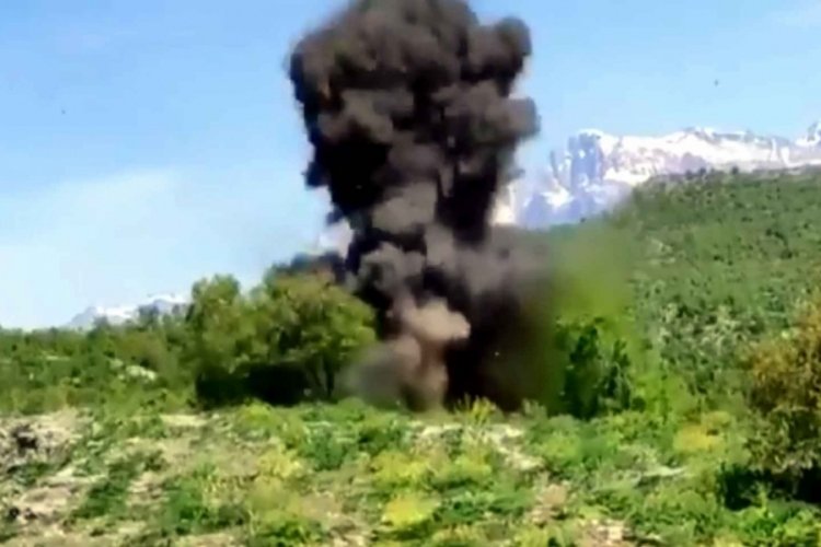 MSB: Pen&ccedil;e operasyonlarında sığınak, silah ve m&uuml;himmatlar imha edildi
