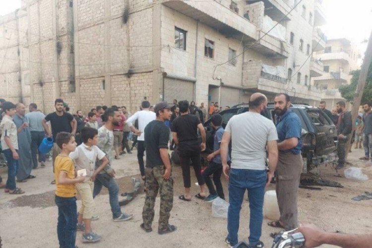 Afrin'de ter&ouml;ristlerin saldırısı sonucu 5 &ccedil;ocuk yaralandı