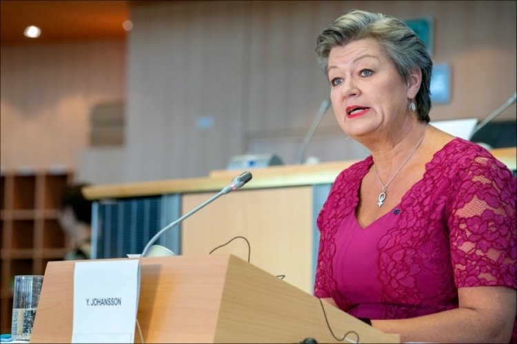 AB İ&ccedil;işleri Komiseri Johansson, T&uuml;rkiye'ye geliyor