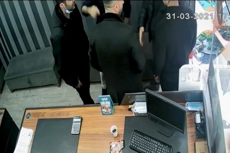 İstanbul'da iş yerini basıp şirket sahibini mermerle yaraladılar!